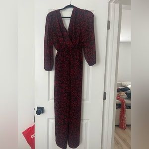 Dynamite Floral Jumpsuit